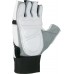 Premium Leather Weight Lifting Gloves with Neoprene Wrist Wrap Support for Men & Women GG-056